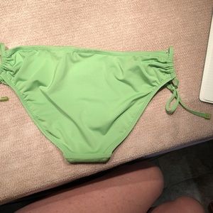 SPEEDO swim suit bottems size Medium brite lime green